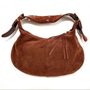 Christopher Kon Suede Bag